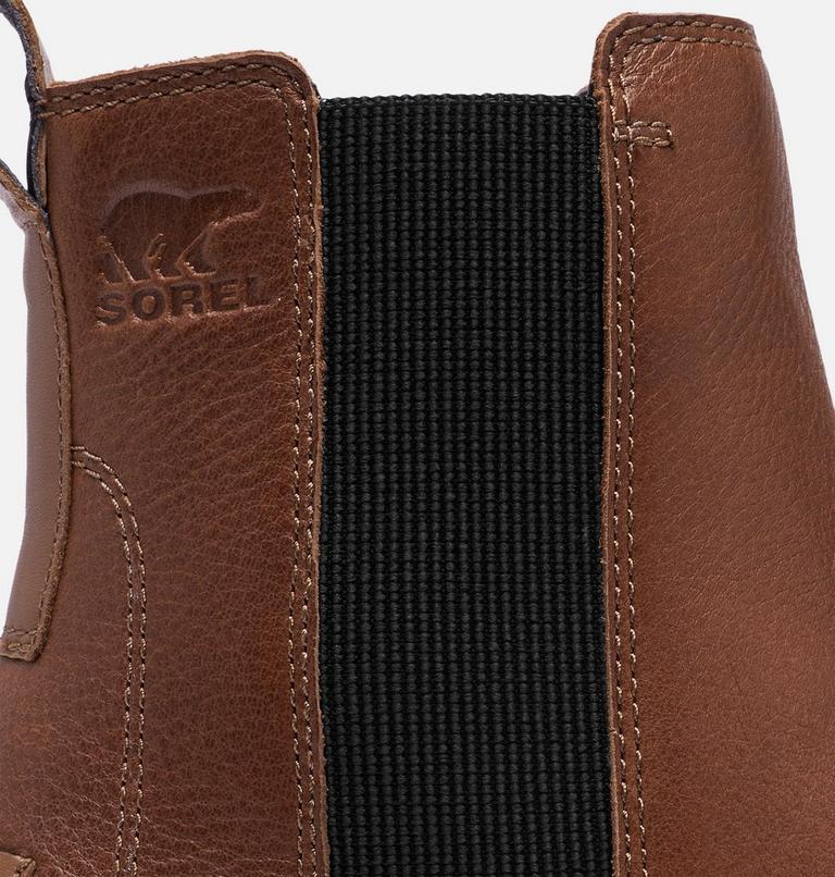 JOAN NOW Women's Chelsea Boot, Color: Velvet Tan, Black, image 9