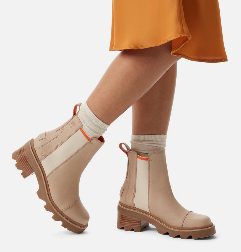 Women's Joan Now Chelsea Boot, Color: Honest Beige, Gum 2, image 8