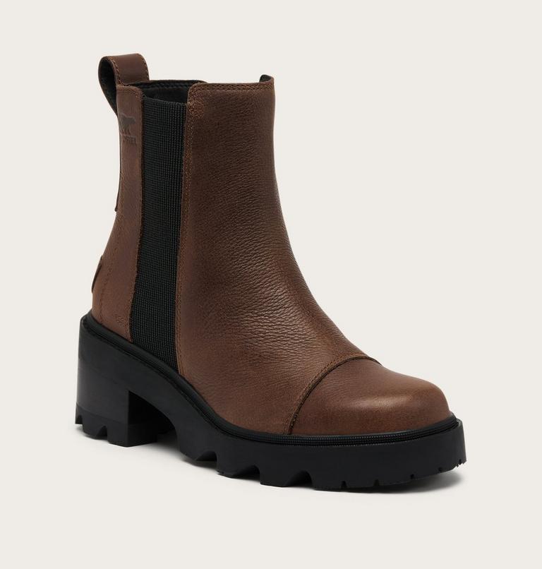 Women's Joan Now Chelsea Boot, Color: Tobacco, Black, image 6