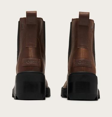 Women's Joan Now Chelsea Boot, Color: Tobacco, Black, image 6