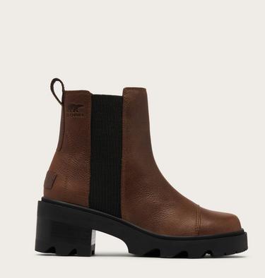 Women's Joan Now Chelsea Boot, Color: Tobacco, Black, image 5