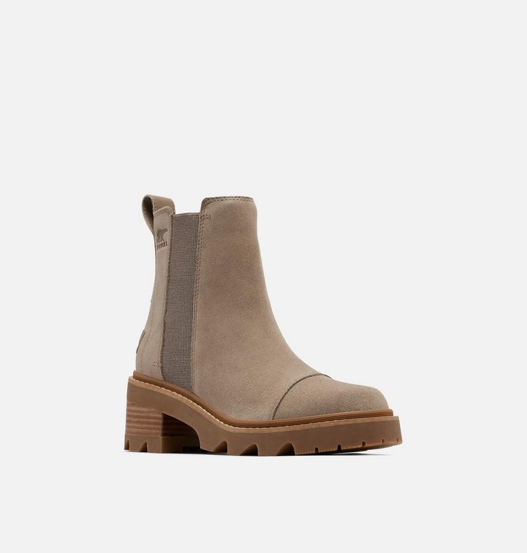 JOAN NOW Bottes Chelsea pour femme, Color: Omega Taupe, Gum 2, image 7