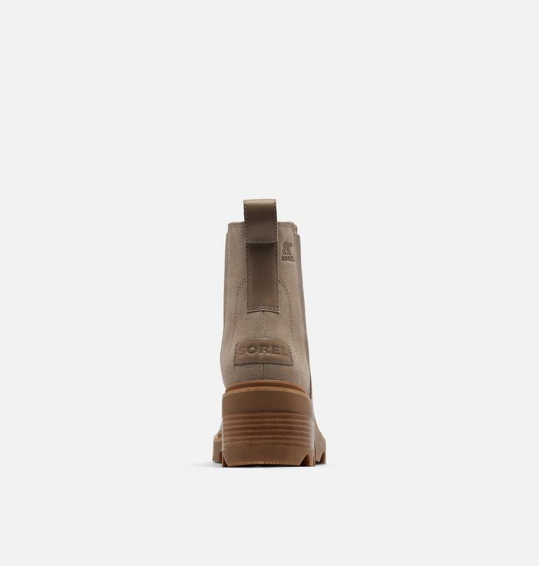 JOAN NOW Bottes Chelsea pour femme, Color: Omega Taupe, Gum 2, image 3
