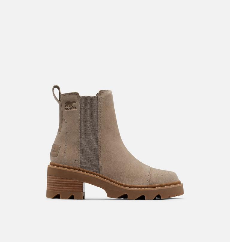 JOAN NOW Bottes Chelsea pour femme, Color: Omega Taupe, Gum 2, image 1