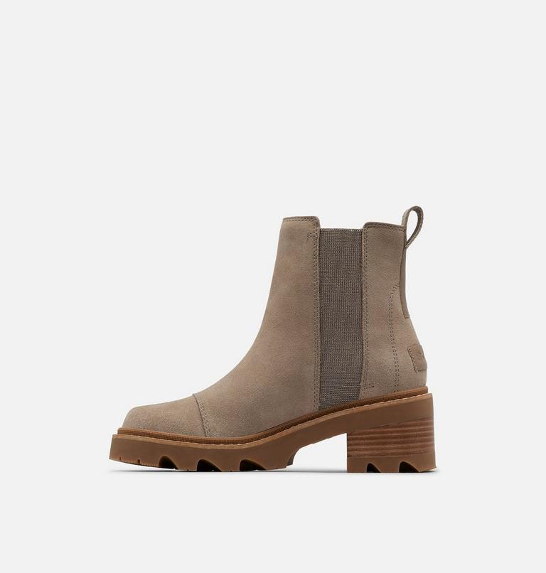 JOAN NOW Bottes Chelsea pour femme, Color: Omega Taupe, Gum 2, image 4