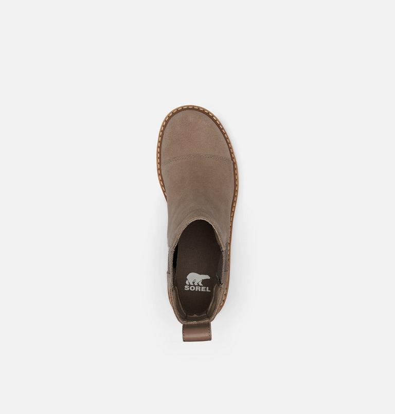 JOAN NOW Bottes Chelsea pour femme, Color: Omega Taupe, Gum 2, image 5