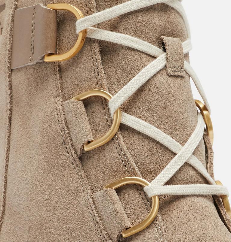 JOAN NOW Women's Lace Boot, Color: Omega Taupe, Gum 2, image 9