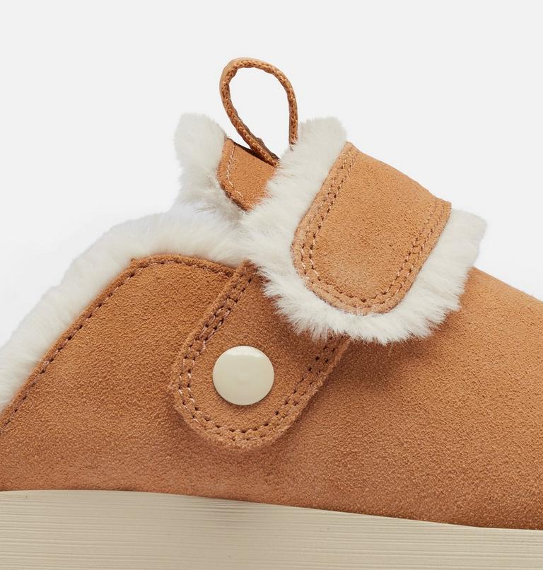 VIIBE Suede Cozy Women's Clog, Color: Tawny Buff, Natural, image 9