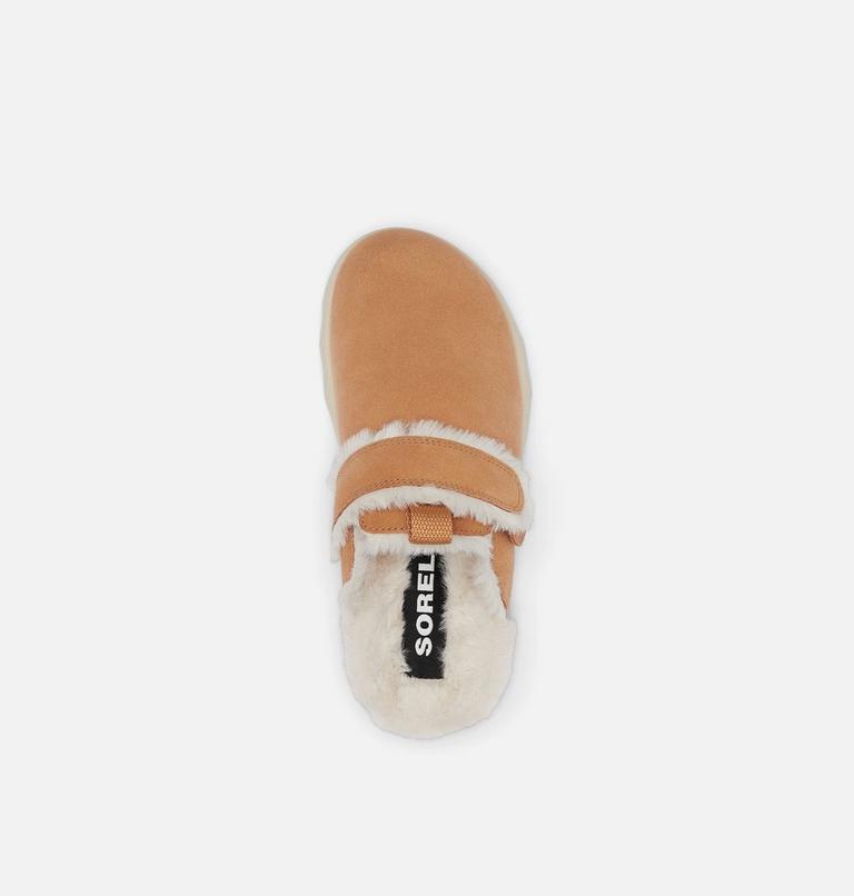 VIIBE Suede Cozy Women's Clog, Color: Tawny Buff, Natural, image 5