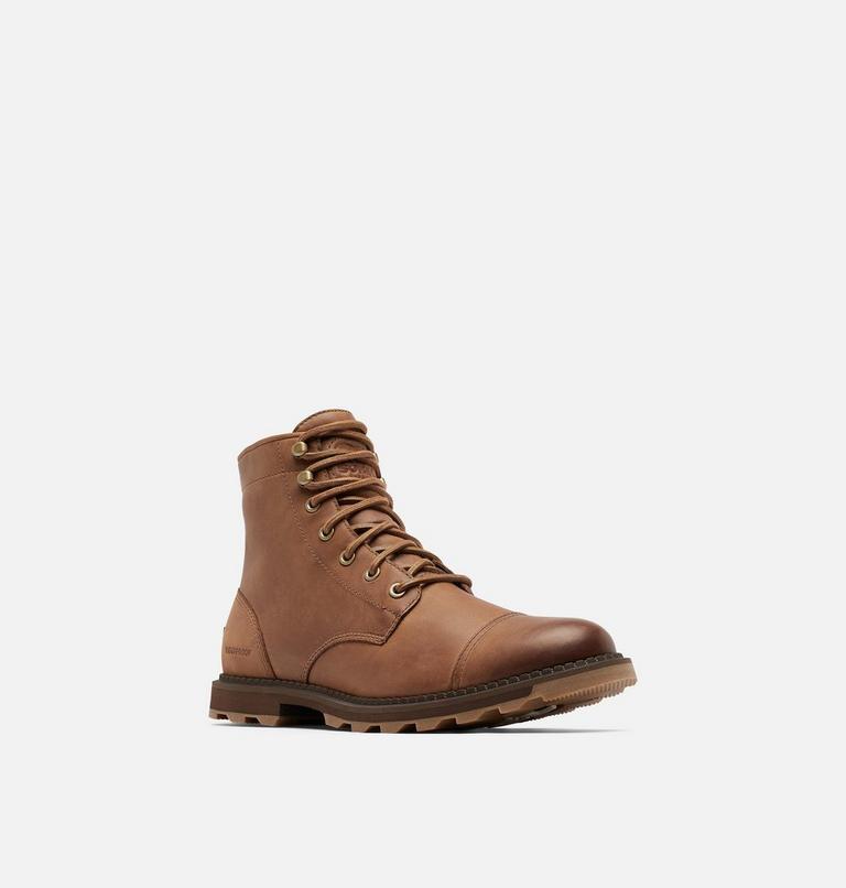 MADSON II Chore Men's Waterproof Boot, Color: Velvet Tan, Gum 10, image 7