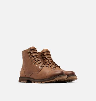 MADSON II Chore Men's Waterproof Boot, Color: Velvet Tan, Gum 10, image 2