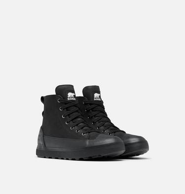 SOREL METRO II Chaussures de sport imperm&eacute;ables pour homme, Color: Black, Sea Salt, image 6