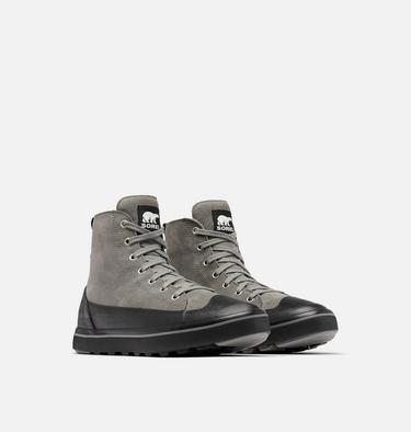 SOREL METRO II Men's Waterproof Sneak, Color: Quarry, Black, image 2