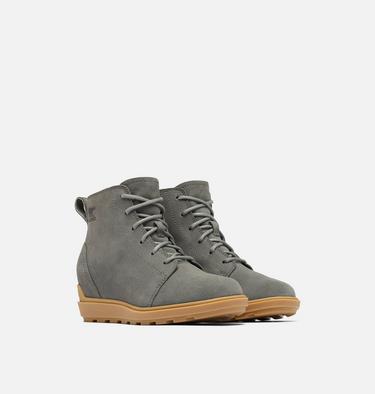 EVIE II Women's Lace Bootie, Color: Quarry, Gum 17, image 2