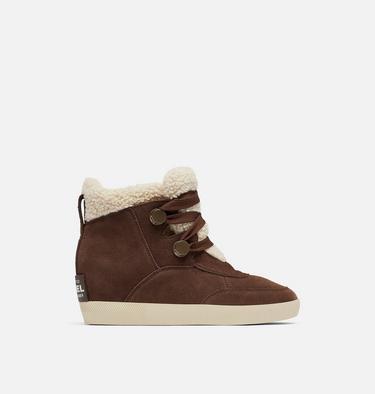 Women's Out N About Cozy Wedge, Color: Tobacco, Natural, image 1