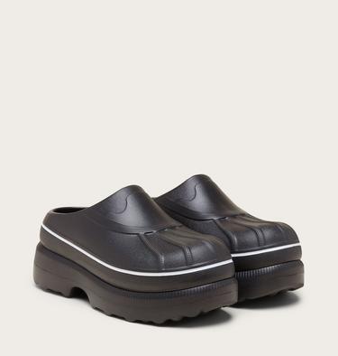 CARIBOU Women's Clog, Color: Black, Optimized Orange, image 3