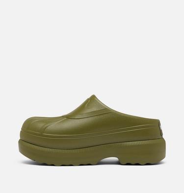 CARIBOU Women's Clog, Color: Utility Green, Sea Salt, image 4