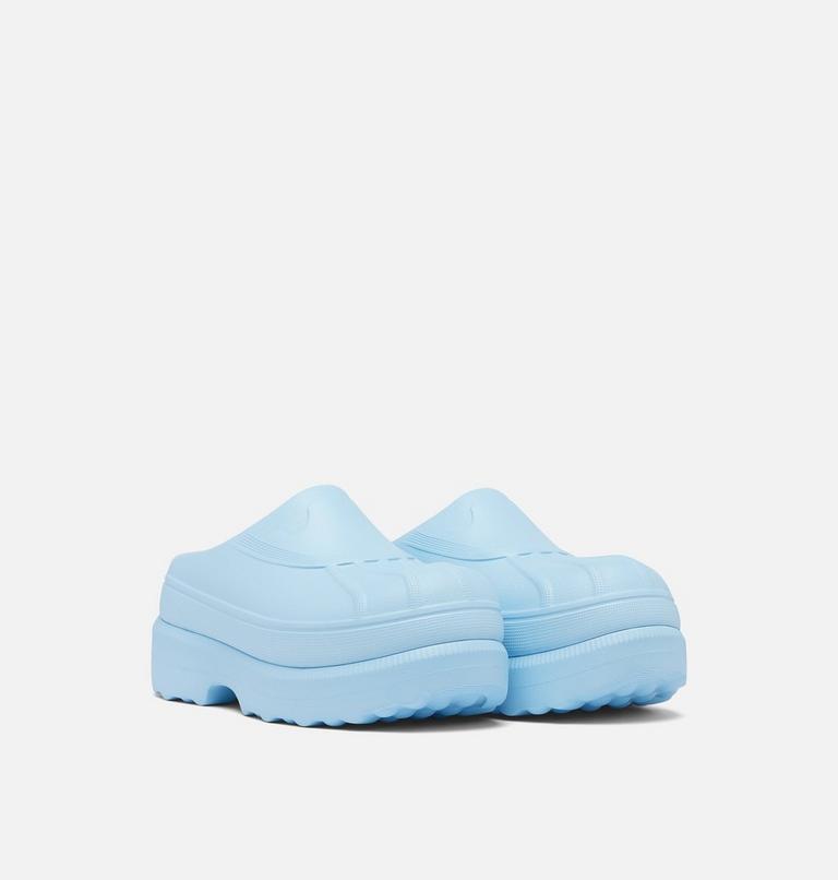 Caribou Clog Women's Shoe, Color: Arctic Sea, Sea Salt, image 2