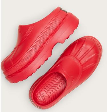 CARIBOU Women's Clog, Color: Bright Red, Black, image 4