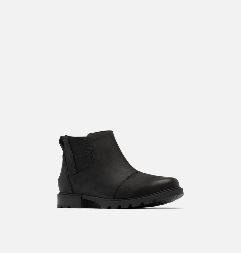 EMELIE III Women's Waterproof Chelsea Bootie, Color: Black, Black, image 7