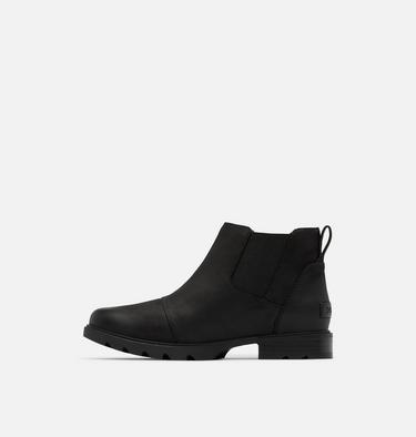 EMELIE III Women's Waterproof Chelsea Bootie, Color: Black, Black, image 4