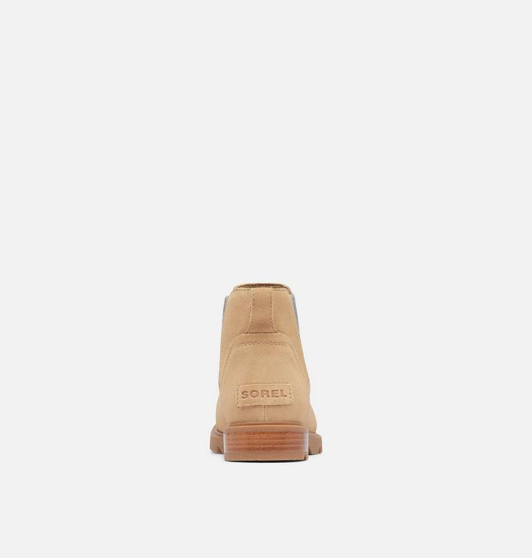 EMELIE III Women's Waterproof Chelsea Bootie, Color: Dusty Tan, Gum 10, image 3