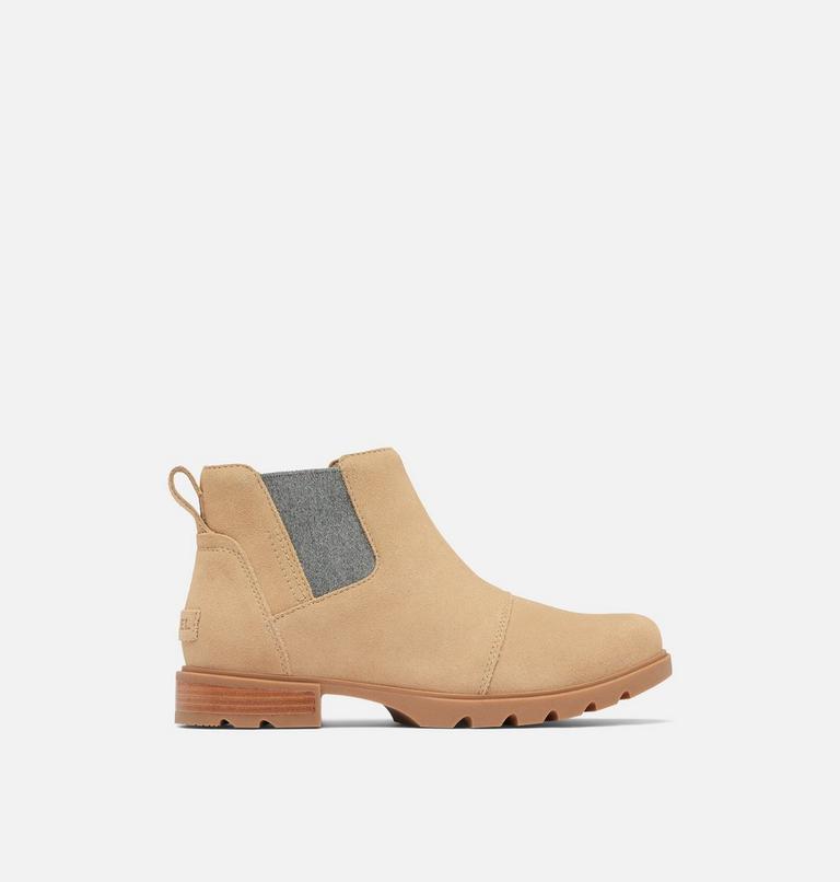 EMELIE III Women's Waterproof Chelsea Bootie, Color: Dusty Tan, Gum 10, image 1