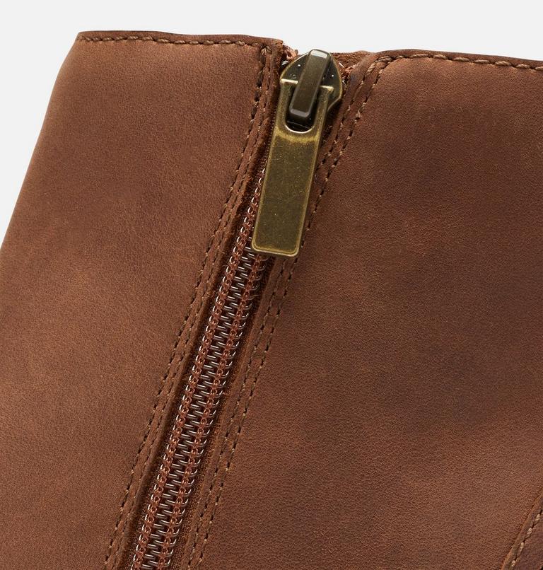 EMELIE III Women's Zip Bootie, Color: Velvet Tan, Gum 2, image 9