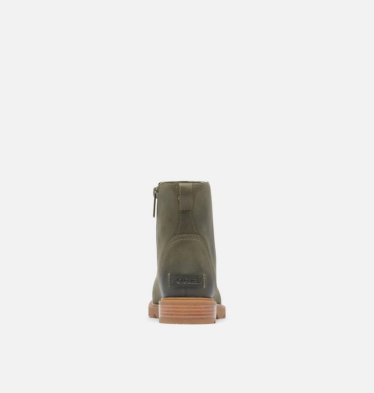 EMELIE III Bottines avec fermeture éclair pour femme, Color: Stone Green, Gum 2, image 3