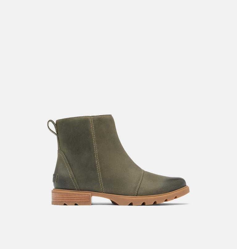 EMELIE III Bottines avec fermeture éclair pour femme, Color: Stone Green, Gum 2, image 1