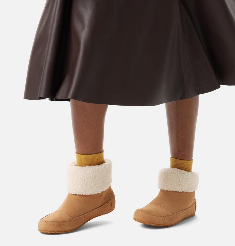 Women's SOREL Go - Stumptown Bootie Slipper, Color: Tawny Buff, Natural, image 8