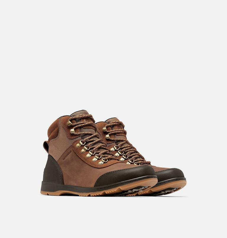 Men's Ankeny II Hiker Boot, Color: Velvet Tan, Black, image 2
