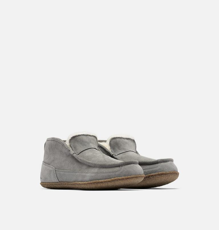 Men's Manawan II Moc Slipper, Color: Quarry, Gum 2, image 2