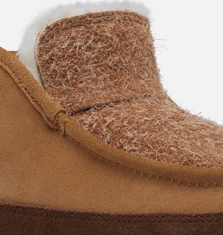 MANAWAN II Moc Men's Slipper, Color: Elk, Tobacco, image 9