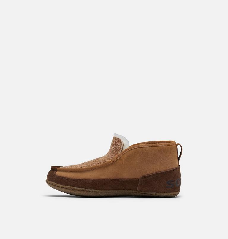 MANAWAN II Moc Men's Slipper, Color: Elk, Tobacco, image 4