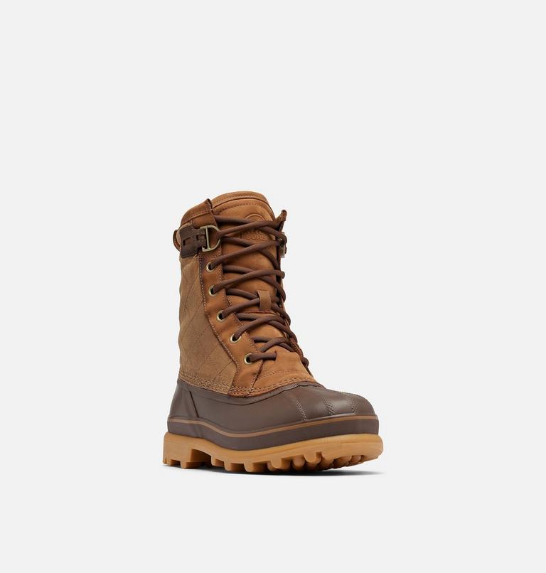 CARIBOU Royal Men's Waterproof Boot, Color: Velvet Tan, Tobacco, image 7