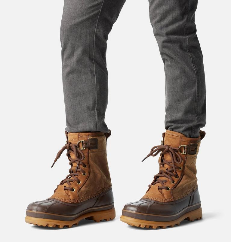 CARIBOU Royal Men's Waterproof Boot, Color: Velvet Tan, Tobacco, image 8