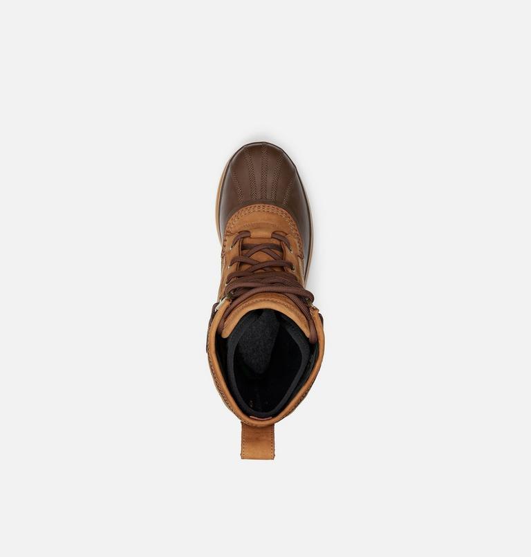 CARIBOU Royal Men's Waterproof Boot, Color: Velvet Tan, Tobacco, image 5