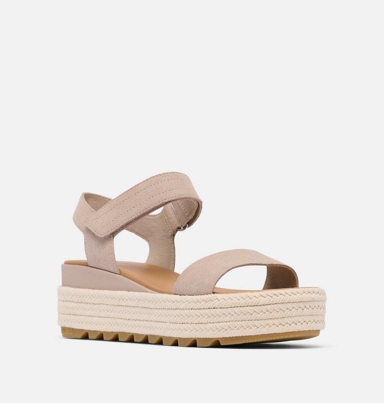 CAMERON Flatform Women's Wedge Sandal, Color: Crushed Clay, Gum 17, image 7
