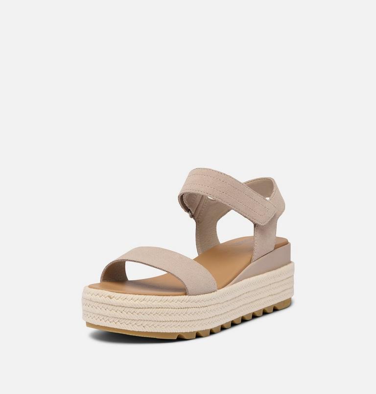 CAMERON Flatform Women's Wedge Sandal, Color: Crushed Clay, Gum 17, image 8