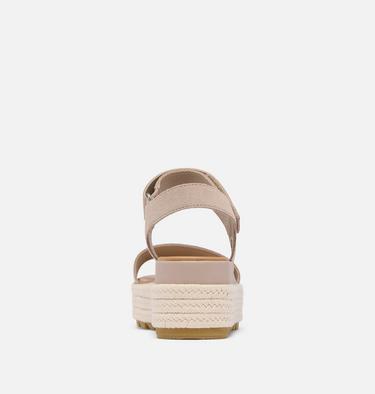 CAMERON Flatform Women's Wedge Sandal, Color: Crushed Clay, Gum 17, image 3