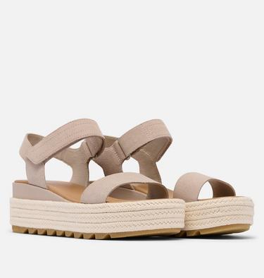 CAMERON Flatform Women's Wedge Sandal, Color: Crushed Clay, Gum 17, image 2