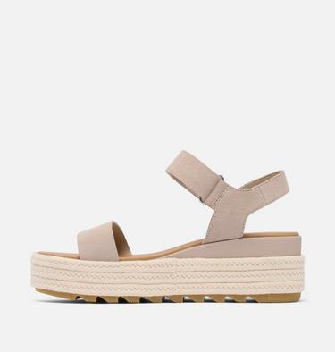 CAMERON Flatform Women's Wedge Sandal, Color: Crushed Clay, Gum 17, image 4