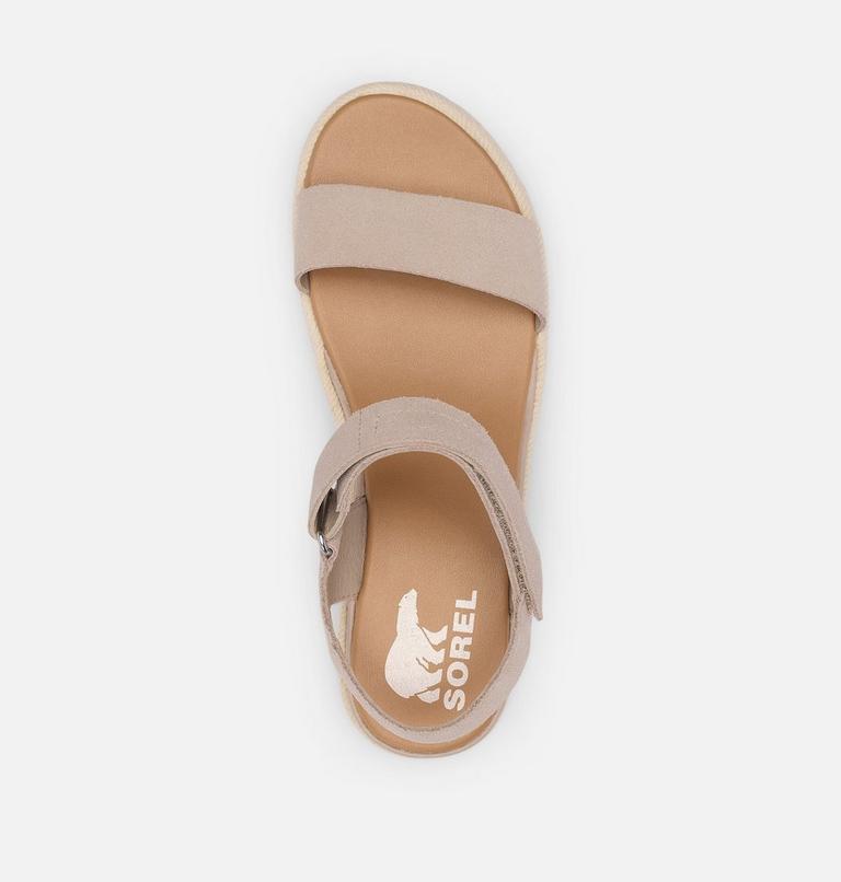 CAMERON Flatform Women's Wedge Sandal, Color: Crushed Clay, Gum 17, image 5