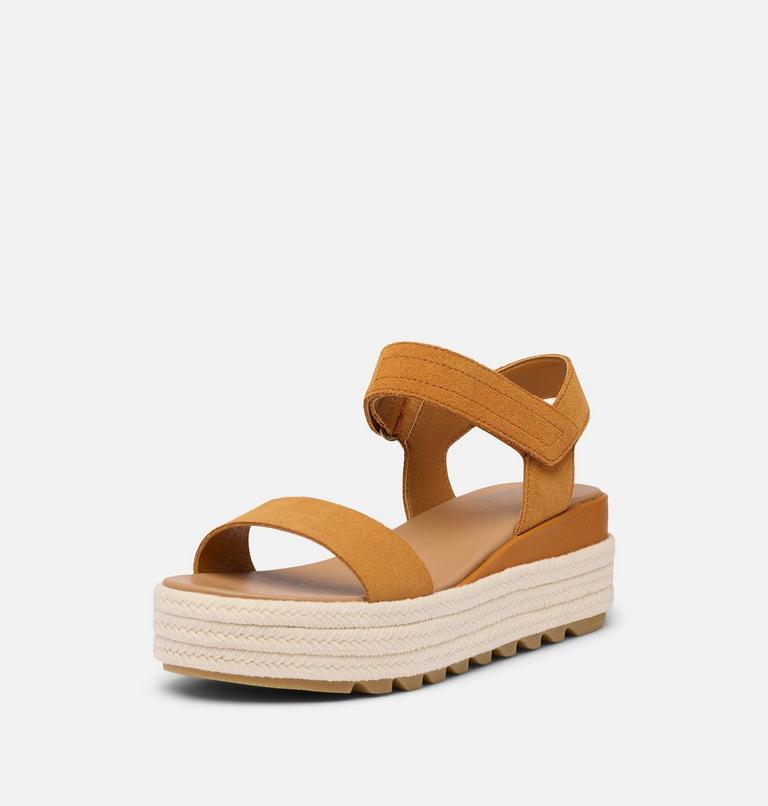 CAMERON FLATFORM SANDAL | 708 | 7, Color: Canyon Gold, Gum 16, image 8