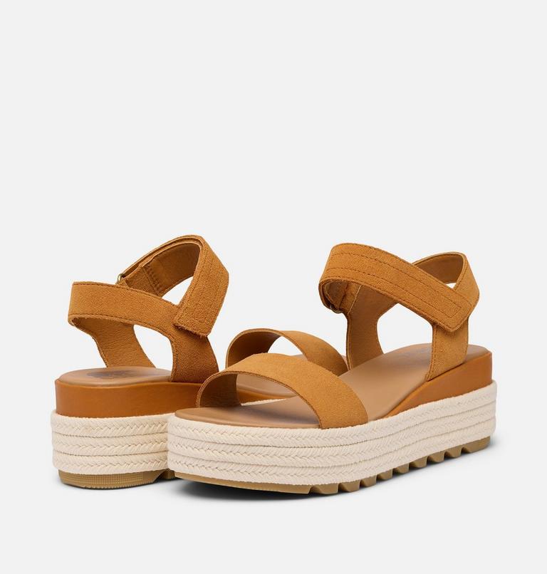 CAMERON FLATFORM SANDAL | 708 | 7, Color: Canyon Gold, Gum 16, image 9