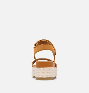 CAMERON Flatform Women's Wedge Sandal, Color: Canyon Gold, Gum 16, image 3