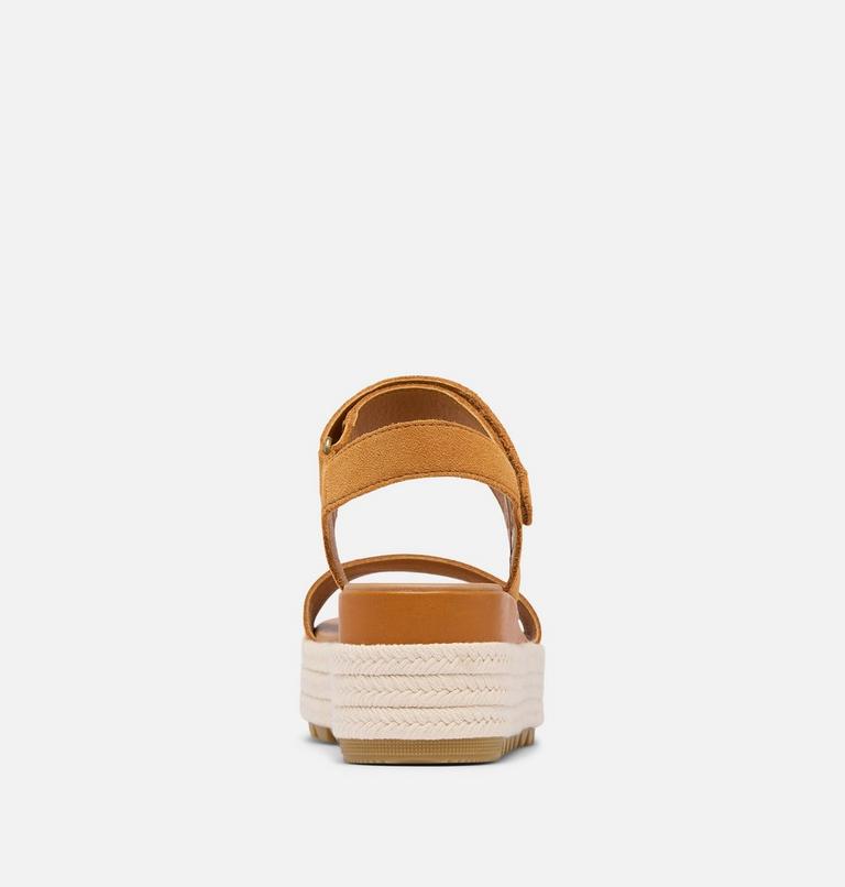 CAMERON FLATFORM SANDAL | 708 | 7, Color: Canyon Gold, Gum 16, image 3