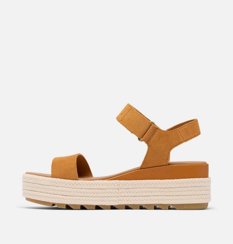 CAMERON FLATFORM SANDAL | 708 | 7, Color: Canyon Gold, Gum 16, image 4
