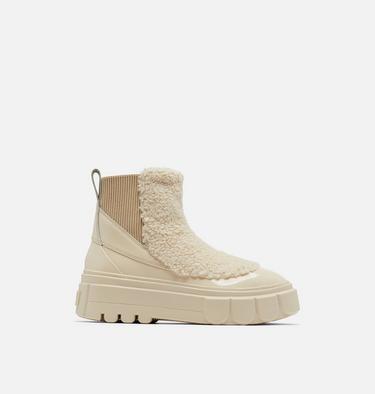 Women's Caribou X Boot Chelsea Cozy, Color: Bleached Ceramic, Oatmeal, image 1